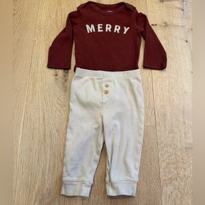 Little Co. by‎ Lauren Conrad Merry Outfit Size 12 Months